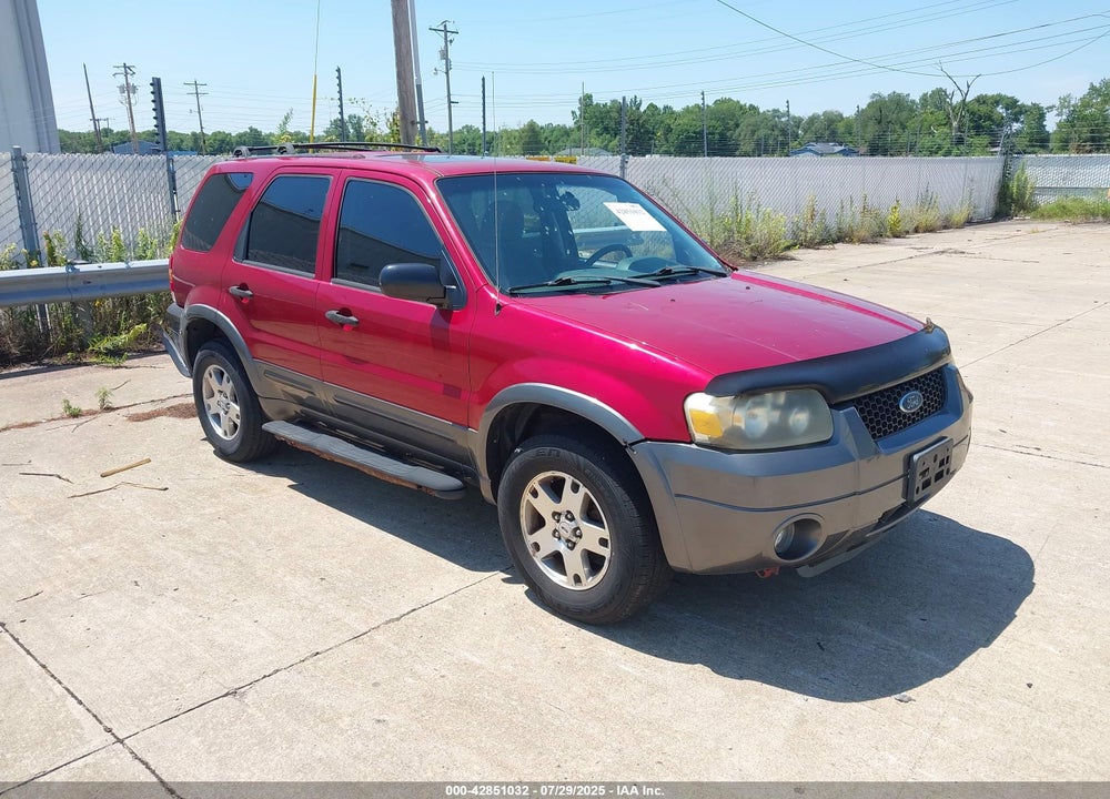 2005 FORD ESCAPE VIN: 1FMYU03125KA93980