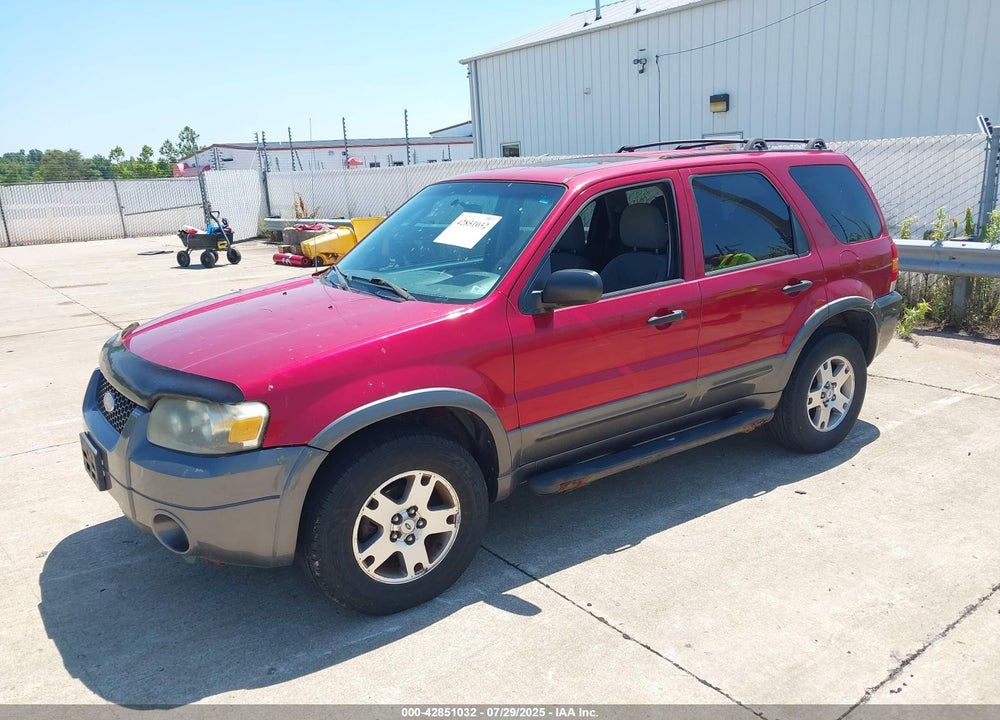 2005 FORD ESCAPE VIN: 1FMYU03125KA93980