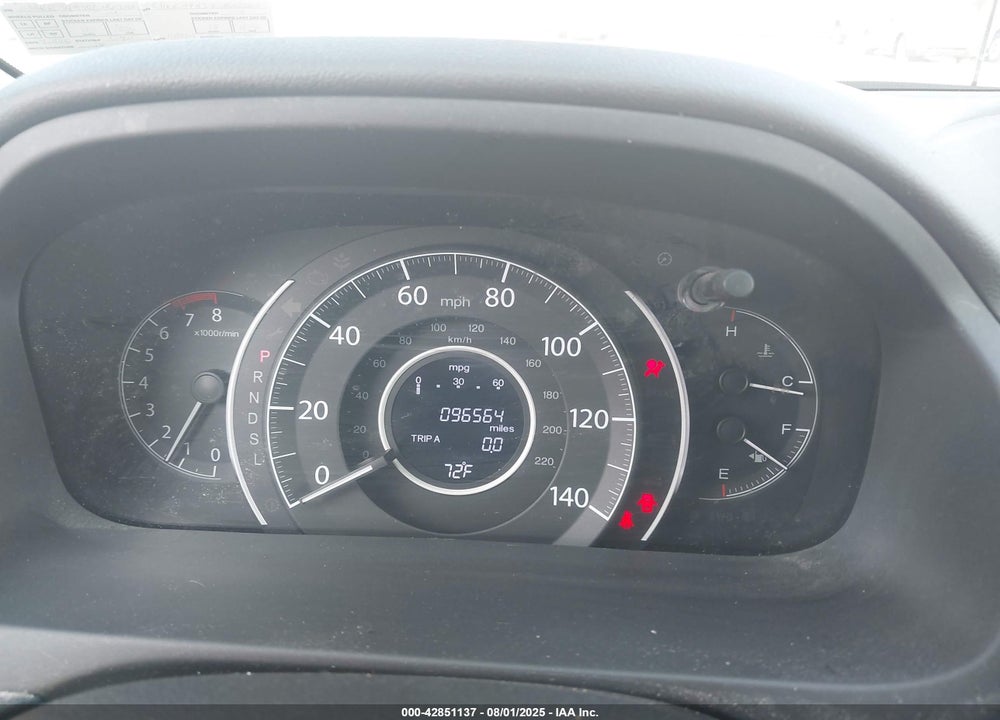 2016 HONDA CR-V LX VIN: 2HKRM4H39GH602264