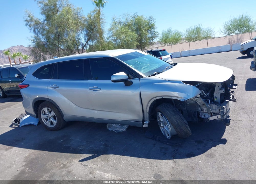 2021 TOYOTA HIGHLANDER LE VIN: 5TDZZRAH0MS031760