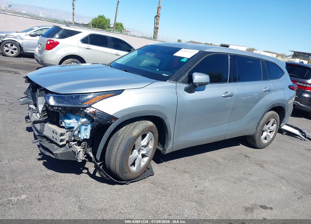 2021 TOYOTA HIGHLANDER LE VIN: 5TDZZRAH0MS031760