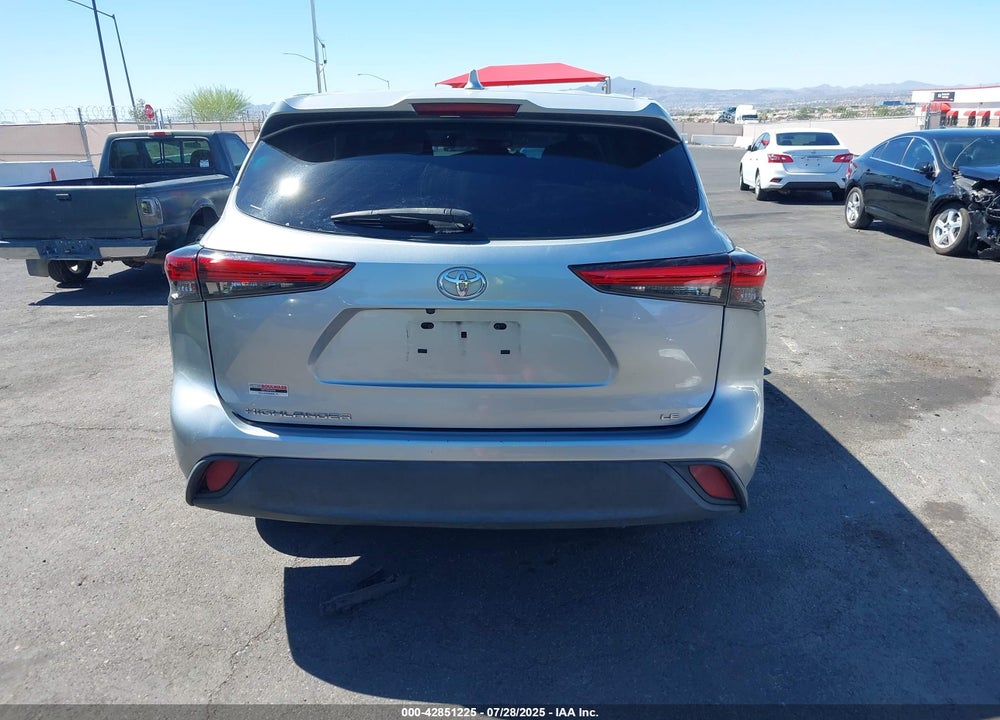 2021 TOYOTA HIGHLANDER LE VIN: 5TDZZRAH0MS031760