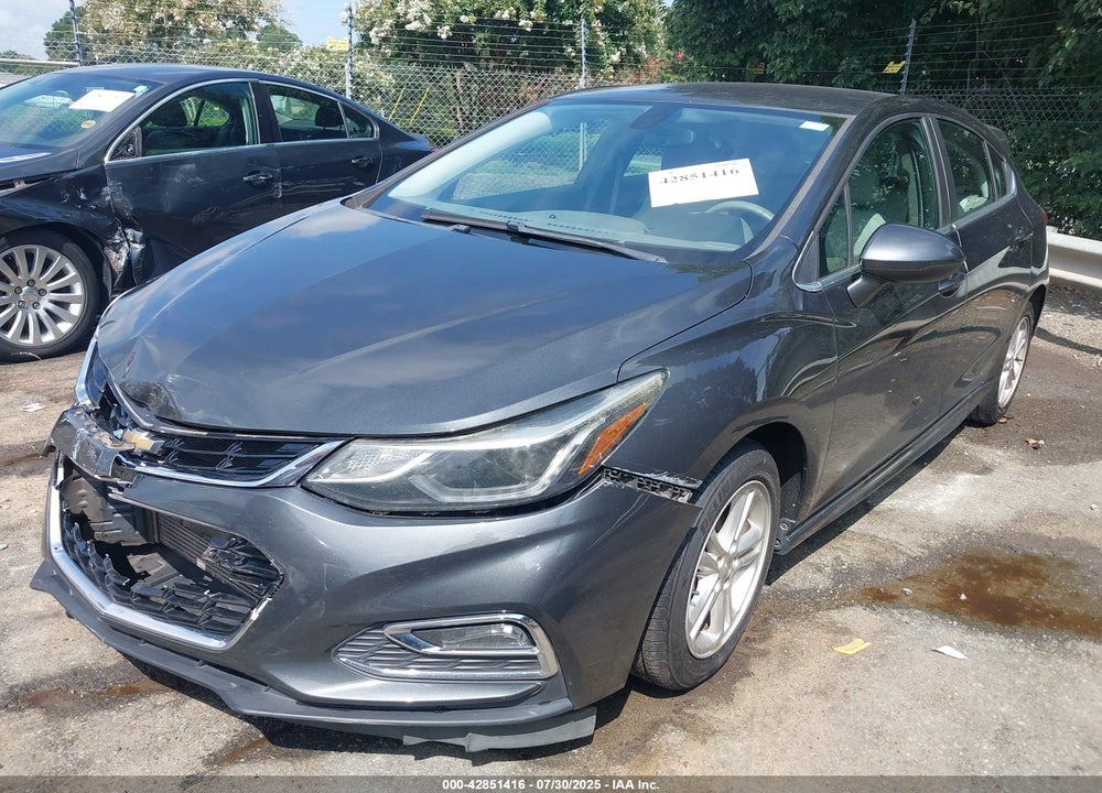 2017 CHEVROLET CRUZE VIN: 3G1BE6SM2HS586405