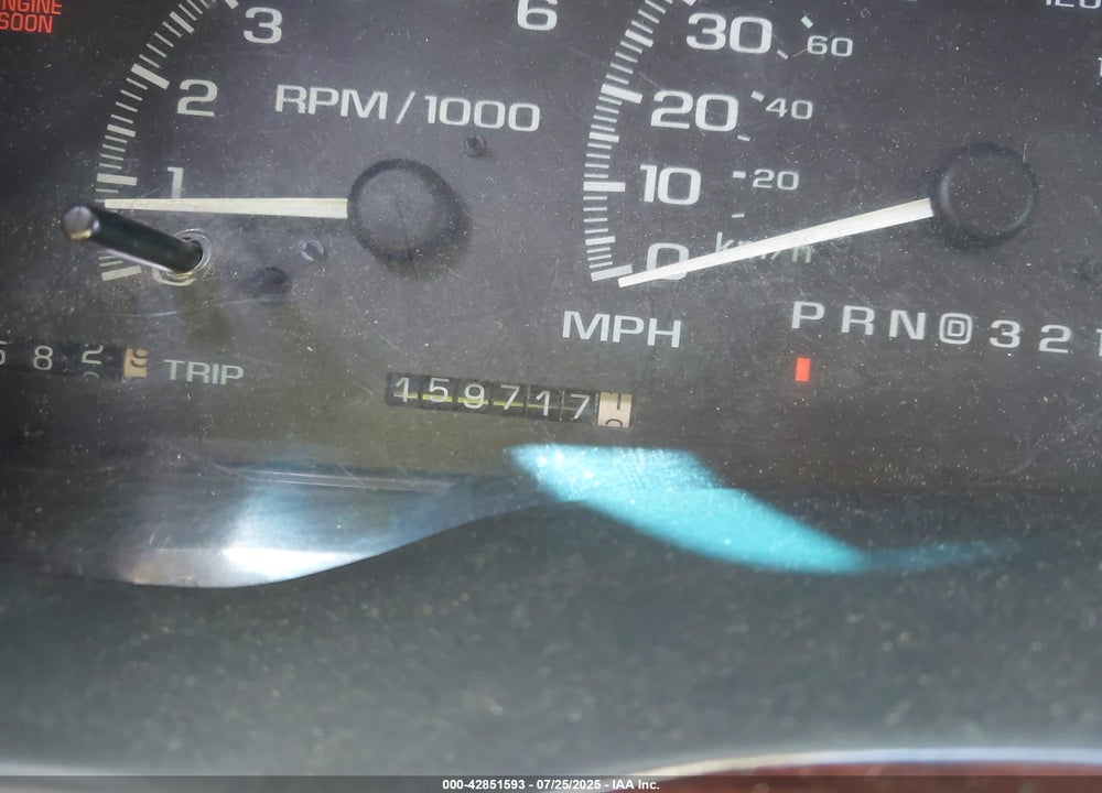 2000 CADILLAC ESCALADE STANDARD VIN: 1GYEK63R5YR222855