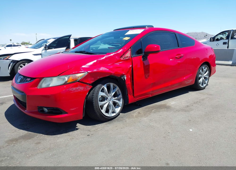 2012 HONDA CIVIC VIN: 2HGFG4A57CH702213