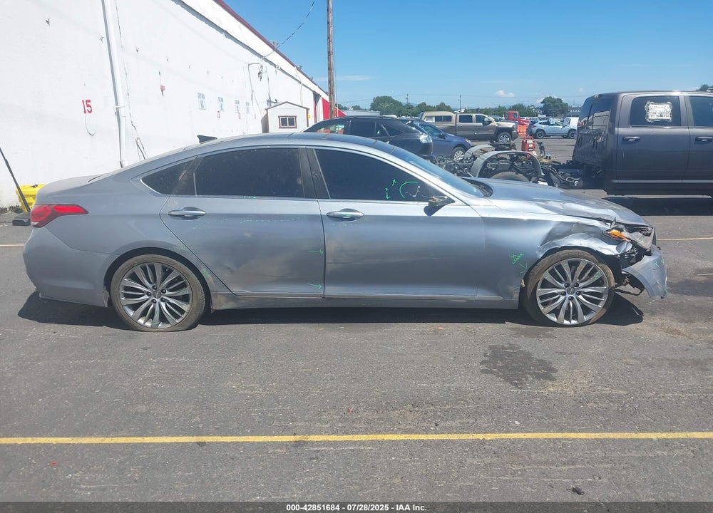 2015 HYUNDAI GENESIS VIN: KMHGN4JF8FU027096