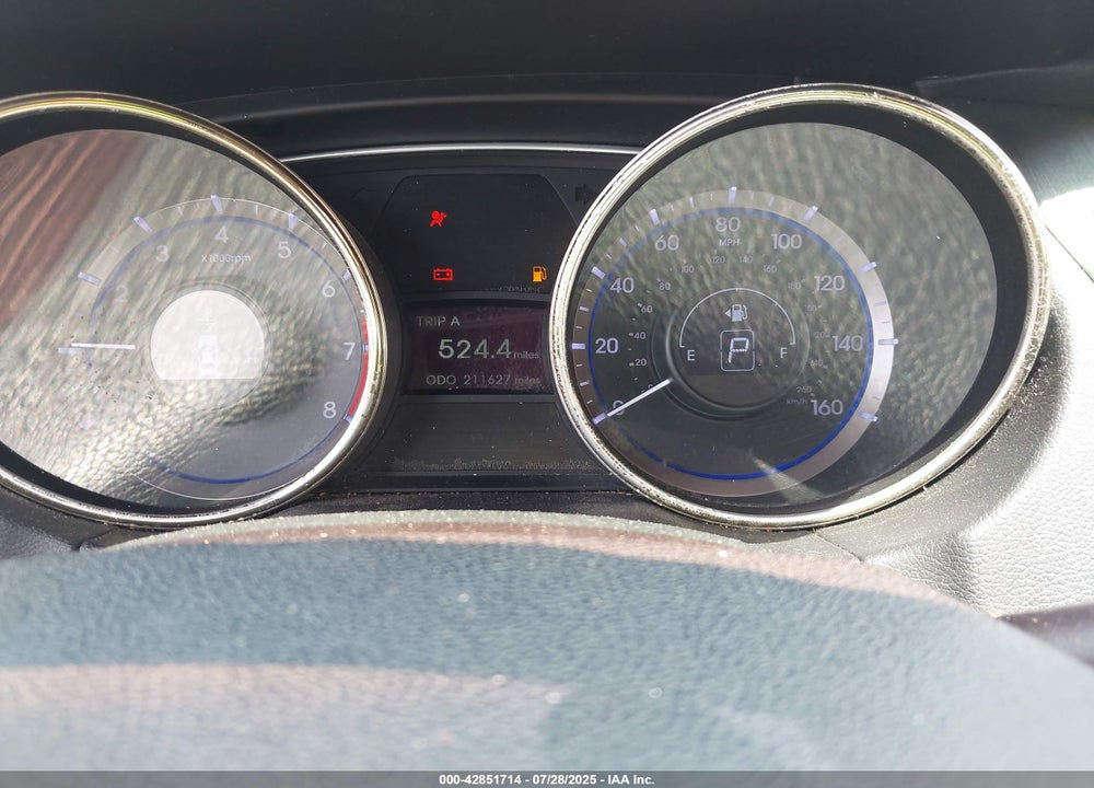 2011 HYUNDAI SONATA VIN: 5NPEB4AC7BH113112