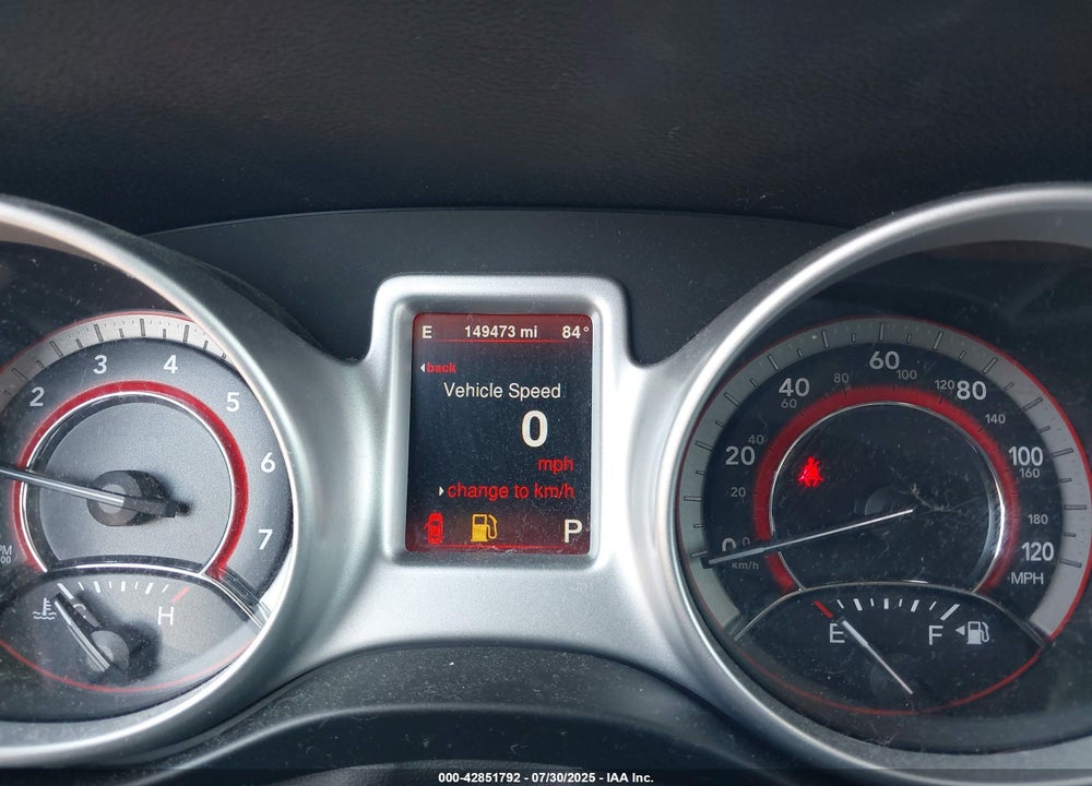 2016 DODGE JOURNEY VIN: 3C4PDDEG7GT125056