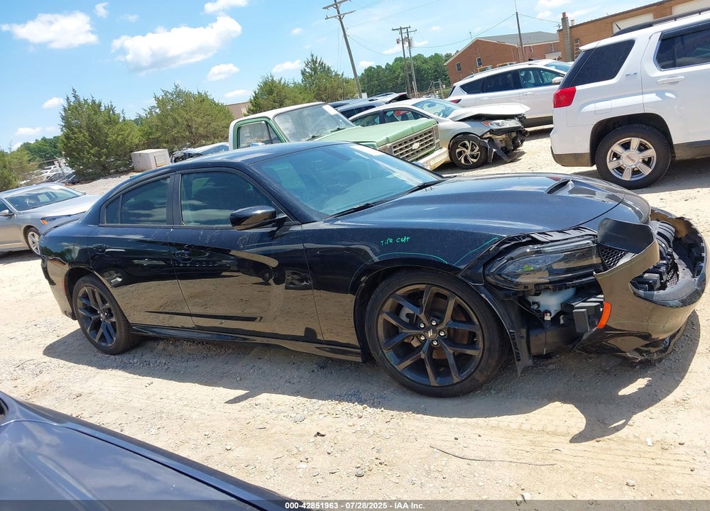 2022 DODGE CHARGER VIN: 2C3CDXHG0NH192989