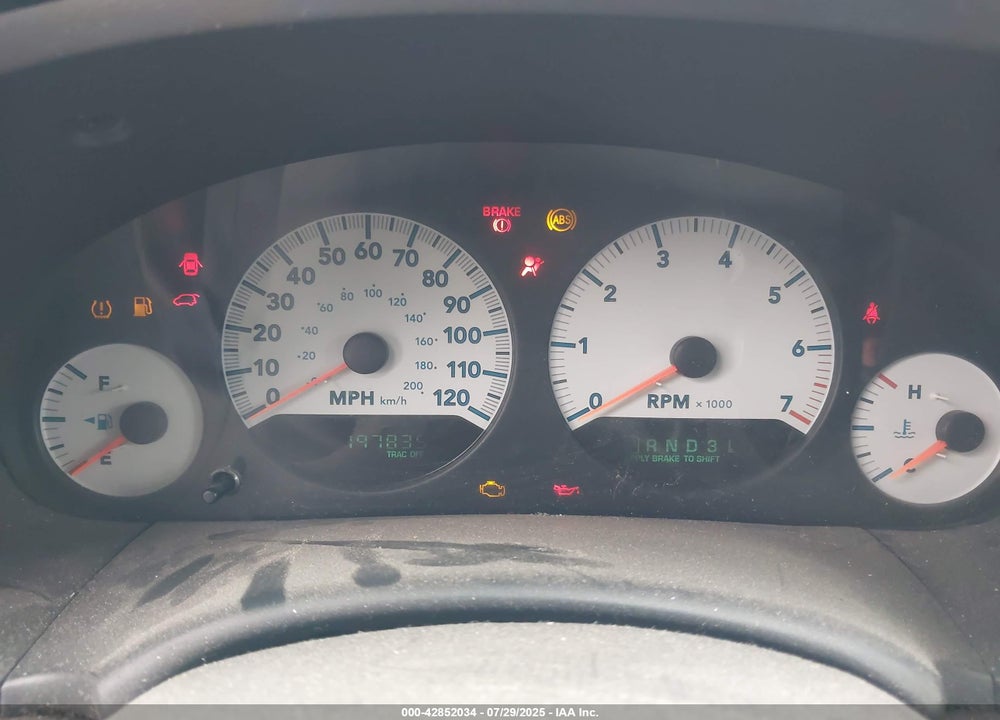 2006 DODGE GRAND CARAVAN SXT VIN: 2D8GP44L46R743654