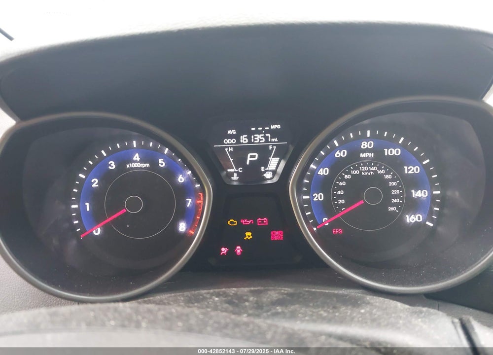 2012 HYUNDAI ELANTRA VIN: 5NPDH4AE1CH097132