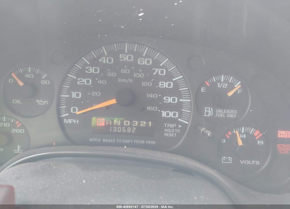 2000 GMC SAVANA VIN: 1GDFG15R6Y1243302