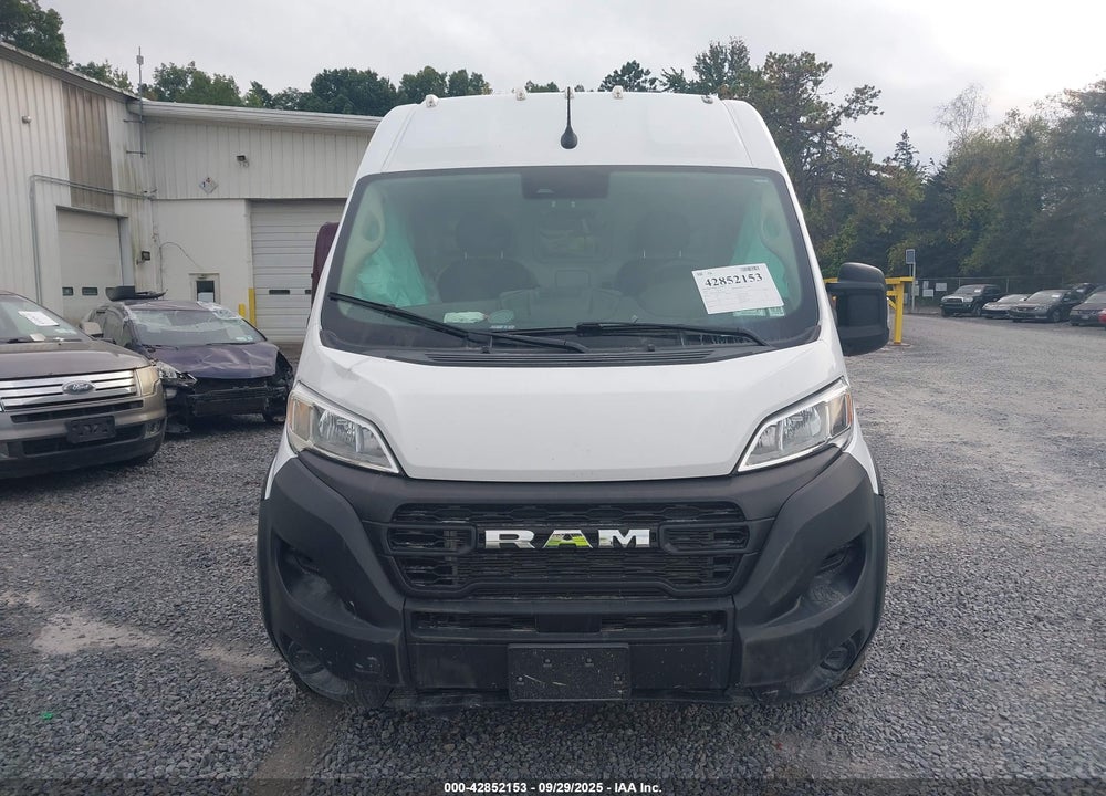2023 RAM PROMASTER 3500 CARGO VAN HIGH ROOF 159 WB EXT VIN: 3C6MRVJG0PE556687