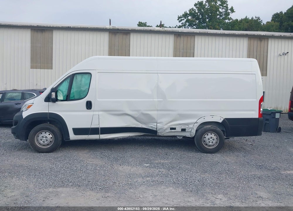 2023 RAM PROMASTER 3500 CARGO VAN HIGH ROOF 159 WB EXT VIN: 3C6MRVJG0PE556687