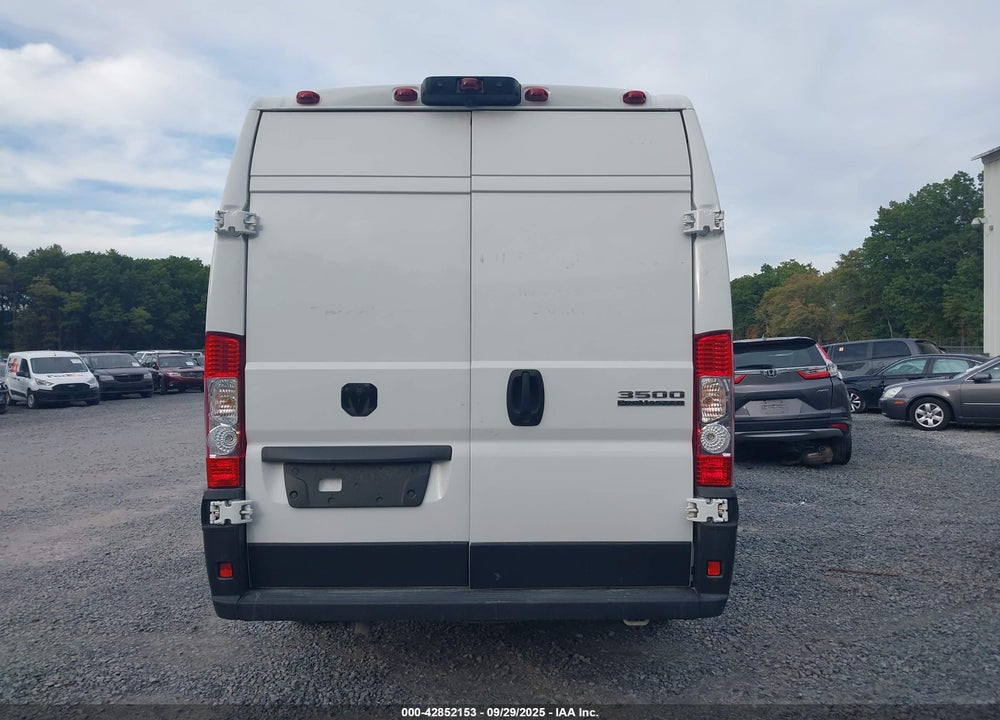 2023 RAM PROMASTER 3500 CARGO VAN HIGH ROOF 159 WB EXT VIN: 3C6MRVJG0PE556687