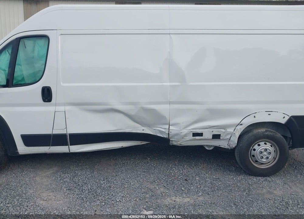2023 RAM PROMASTER 3500 CARGO VAN HIGH ROOF 159 WB EXT VIN: 3C6MRVJG0PE556687
