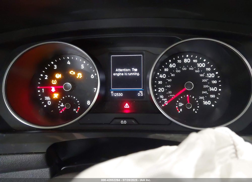 2019 VOLKSWAGEN TIGUAN VIN: 3VV2B7AX6KM077481