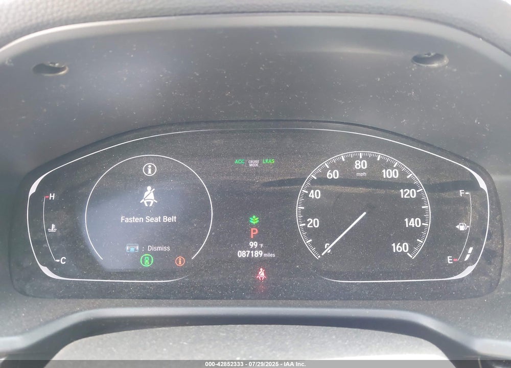 2020 HONDA ACCORD VIN: 1HGCV1F3XLA118496