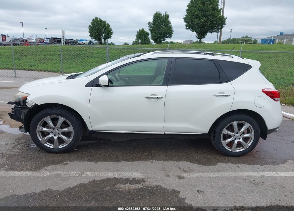 2012 NISSAN MURANO VIN: JN8AZ1MW0CW217424
