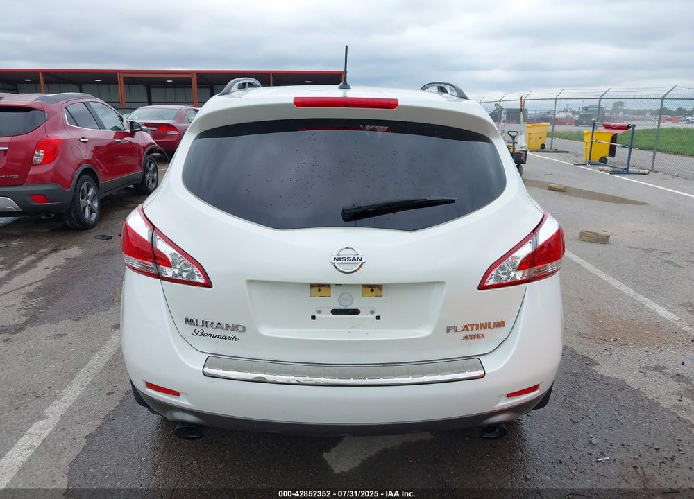 2012 NISSAN MURANO VIN: JN8AZ1MW0CW217424