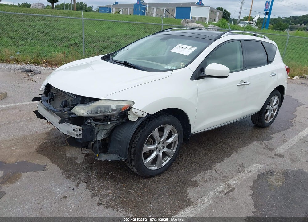 2012 NISSAN MURANO VIN: JN8AZ1MW0CW217424