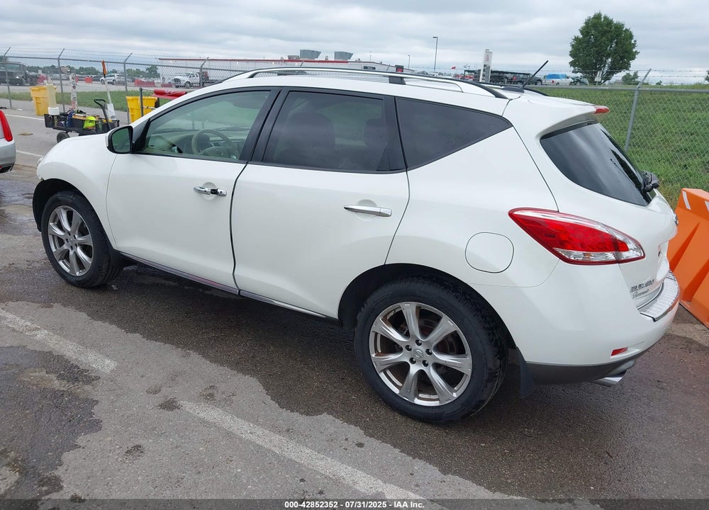 2012 NISSAN MURANO VIN: JN8AZ1MW0CW217424