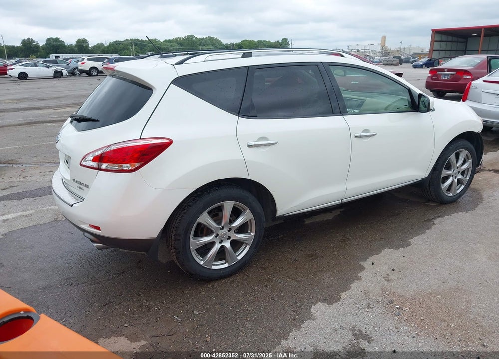 2012 NISSAN MURANO VIN: JN8AZ1MW0CW217424