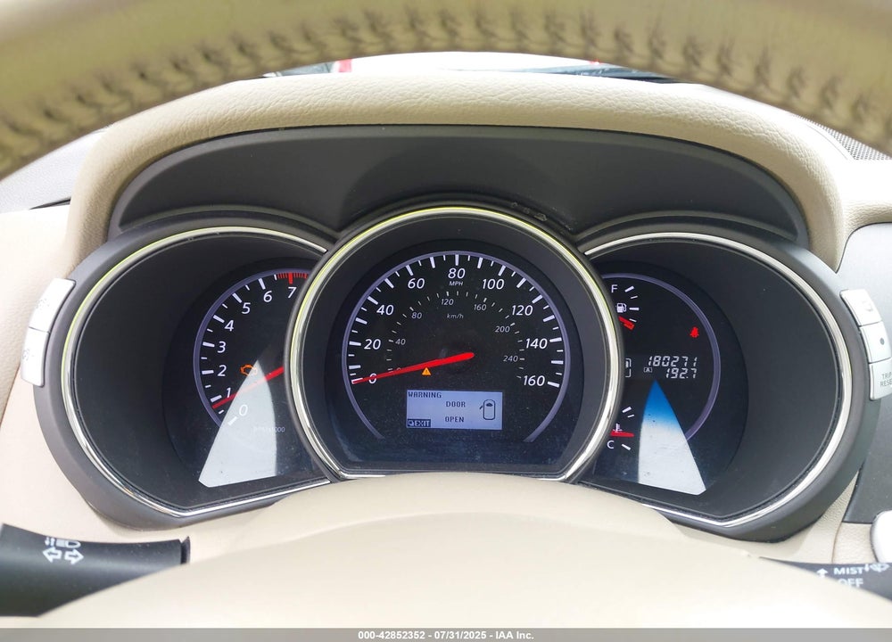 2012 NISSAN MURANO VIN: JN8AZ1MW0CW217424