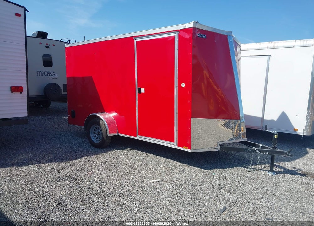 2025 SPARTA MANUFACTURING CORP 6X12 ENCLOSED TRAILER VIN: 50XBE121XSA049941