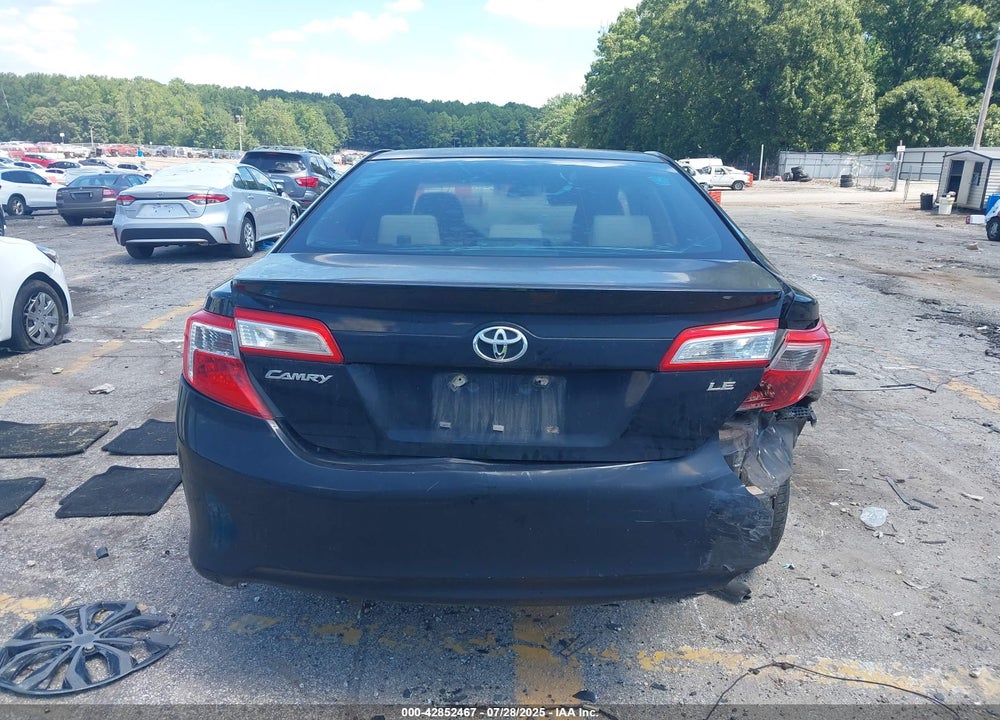 2012 TOYOTA CAMRY LE VIN: 4T1BF1FK9CU090747