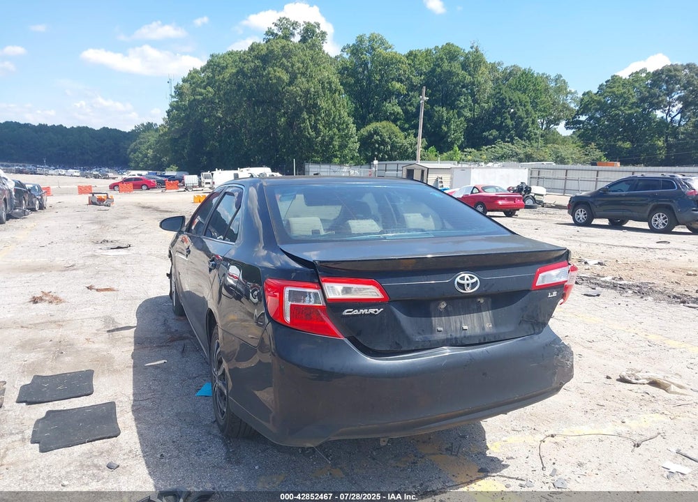 2012 TOYOTA CAMRY LE VIN: 4T1BF1FK9CU090747