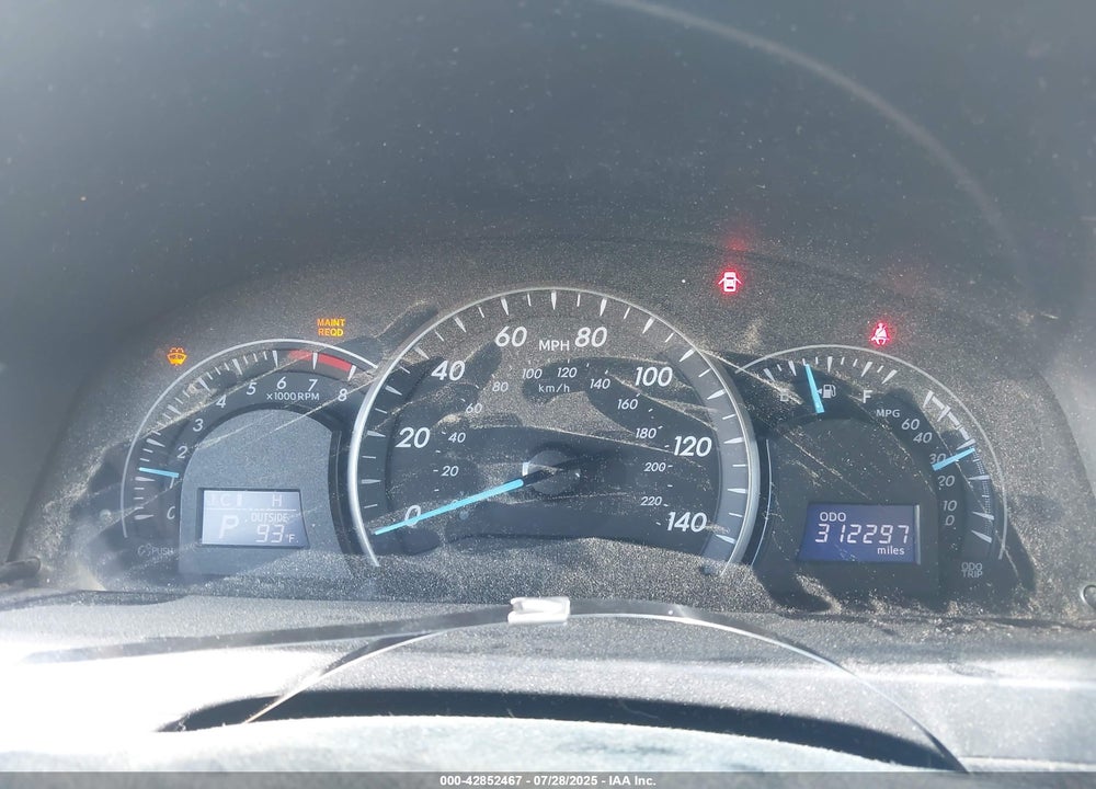 2012 TOYOTA CAMRY LE VIN: 4T1BF1FK9CU090747