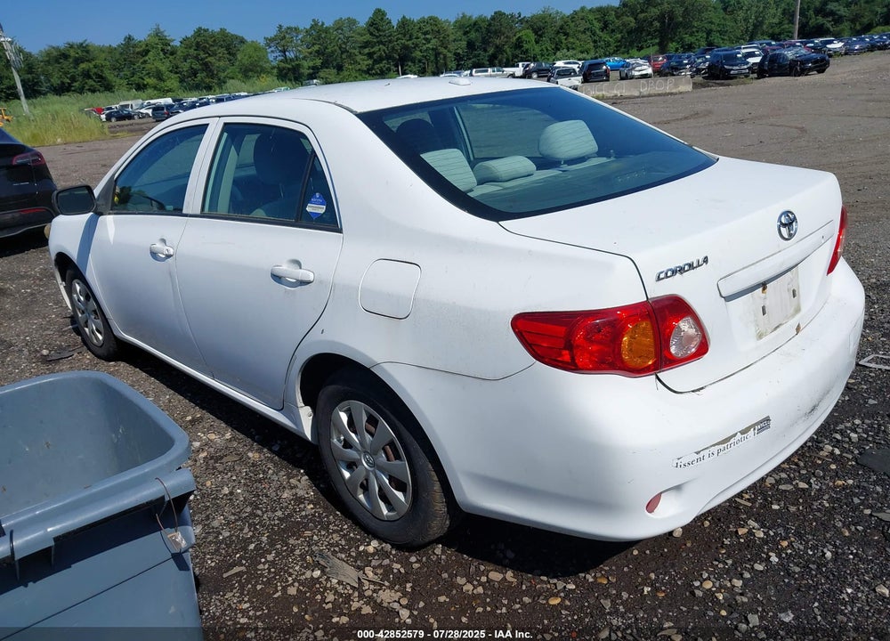 2009 TOYOTA COROLLA VIN: 2T1BU40E39C102184