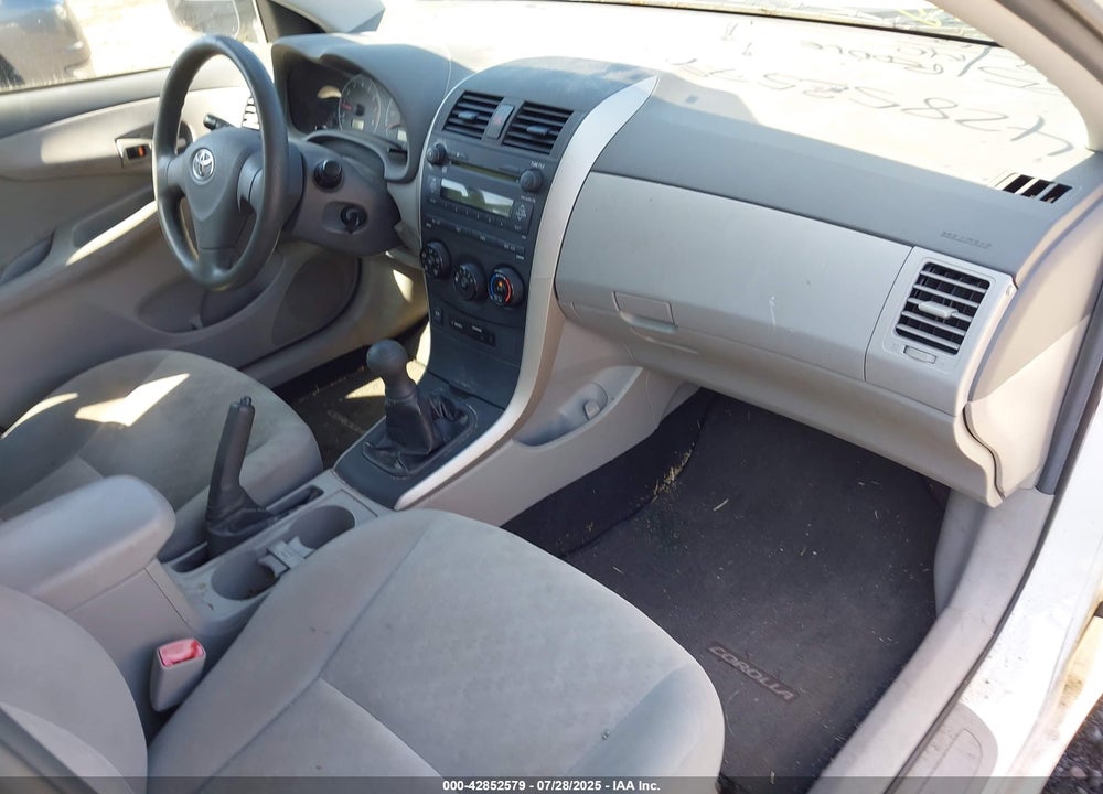 2009 TOYOTA COROLLA VIN: 2T1BU40E39C102184