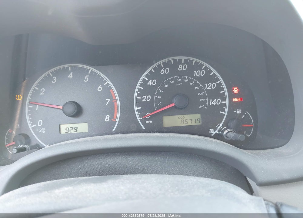 2009 TOYOTA COROLLA VIN: 2T1BU40E39C102184