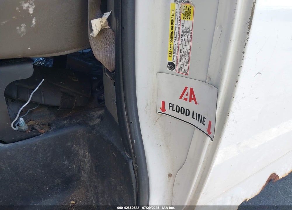 2009 CHEVROLET EXPRESS 2500 WORK VAN VIN: 1GCGG25C891166783