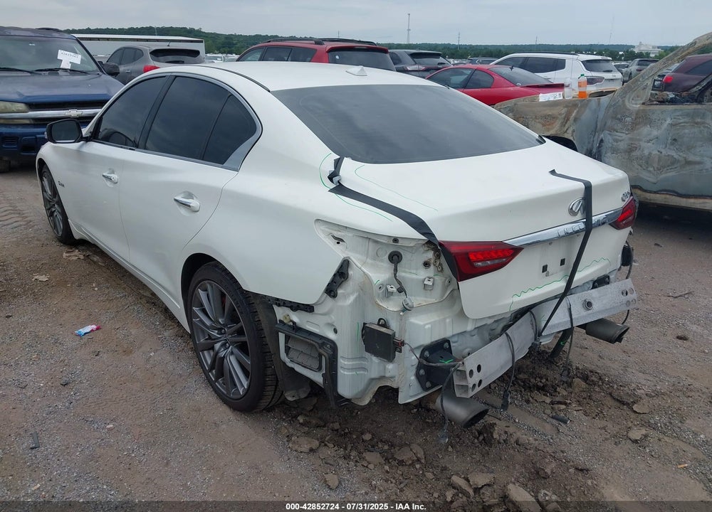 2019 INFINITI Q50 3.0T RED SPORT 400 VIN: JN1FV7AP1KM760887