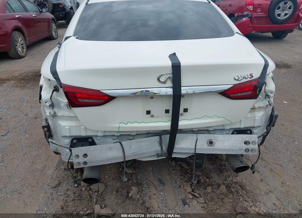 2019 INFINITI Q50 3.0T RED SPORT 400 VIN: JN1FV7AP1KM760887