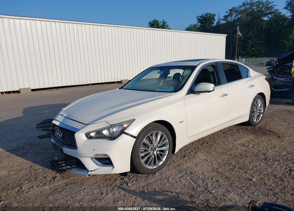 2018 INFINITI Q50 3.0T LUXE VIN: JN1EV7AR0JM445557