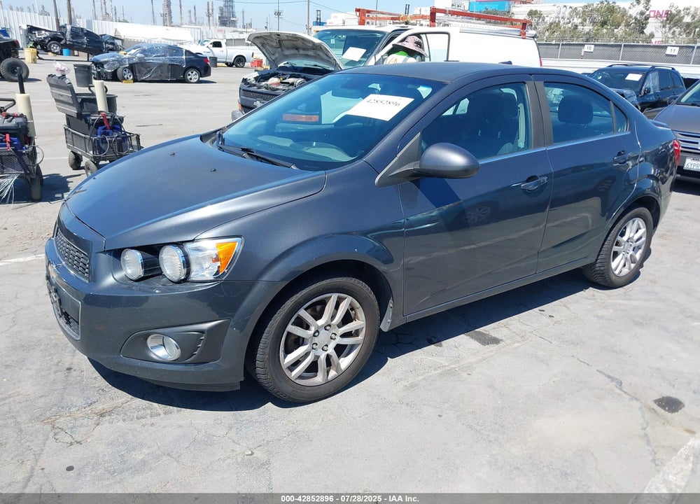 2013 CHEVROLET SONIC LT AUTO VIN: 1G1JC5SH6D4163187