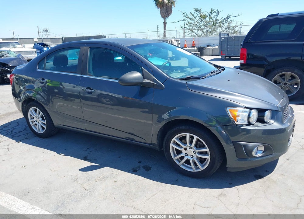 2013 CHEVROLET SONIC LT AUTO VIN: 1G1JC5SH6D4163187