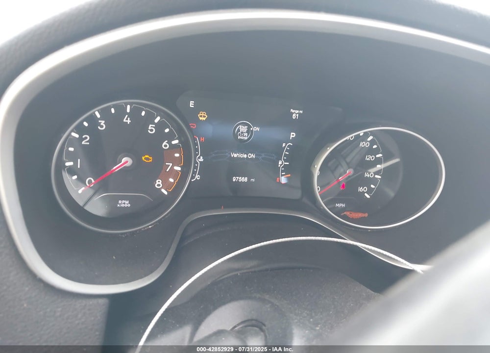 2021 JEEP COMPASS VIN: 3C4NJCBB2MT587443