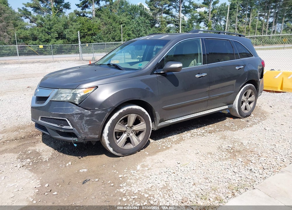 2011 ACURA MDX VIN: 2HNYD2H23BH531839