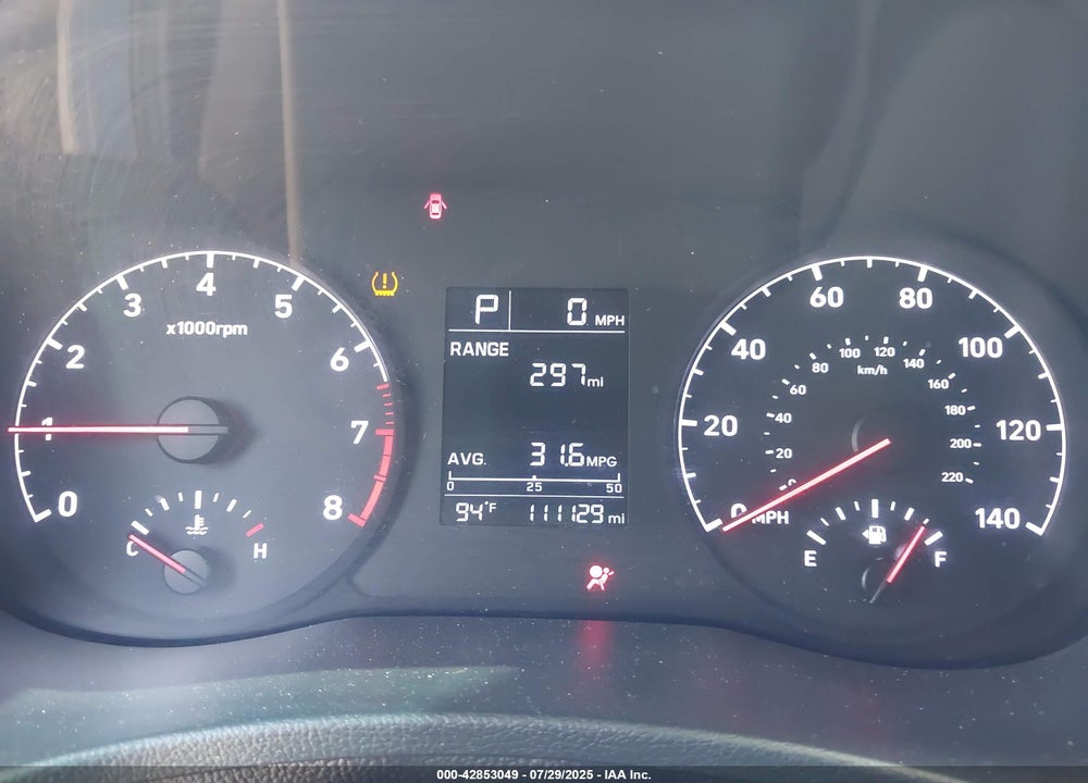 2020 HYUNDAI ACCENT VIN: 3KPC24A6XLE112429