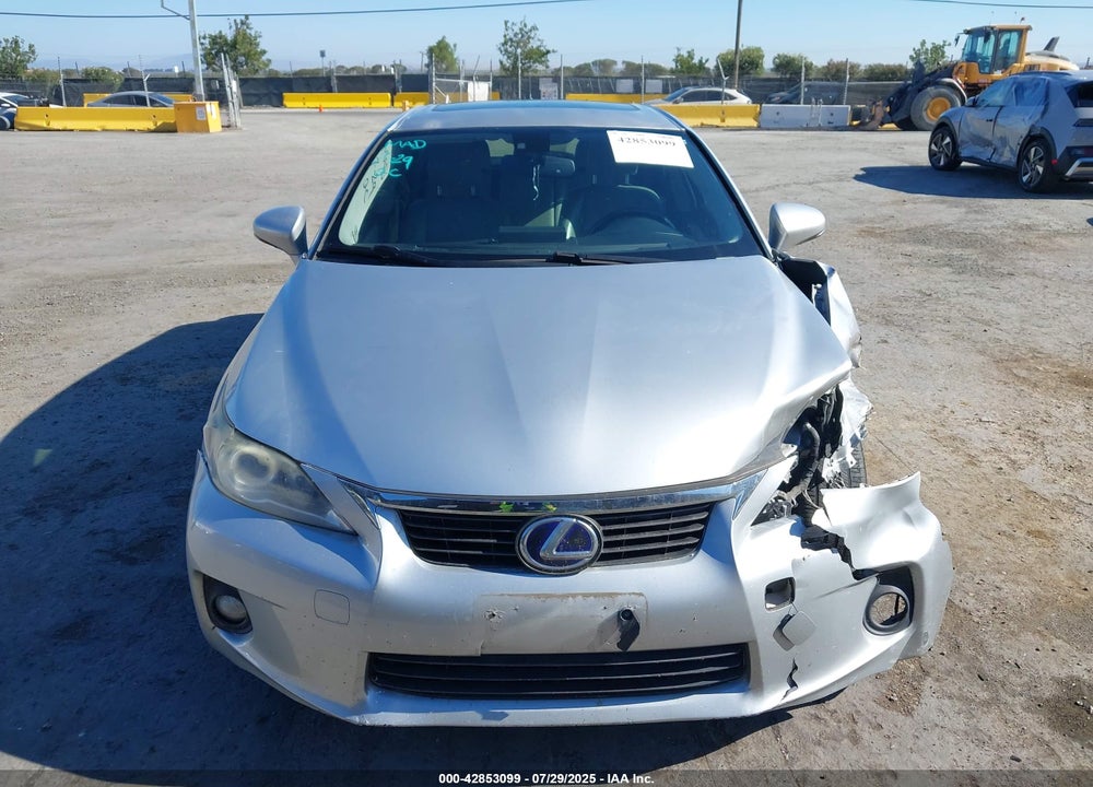 2013 LEXUS CT 200H VIN: JTHKD5BH2D2133218