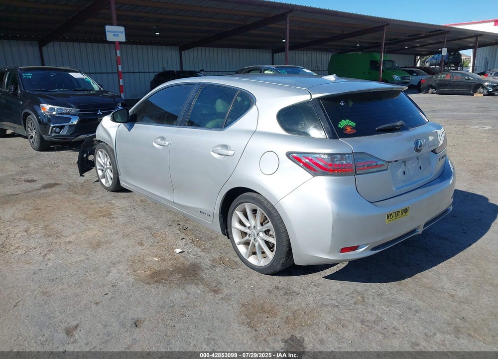 2013 LEXUS CT 200H VIN: JTHKD5BH2D2133218