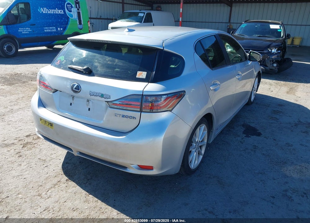 2013 LEXUS CT 200H VIN: JTHKD5BH2D2133218