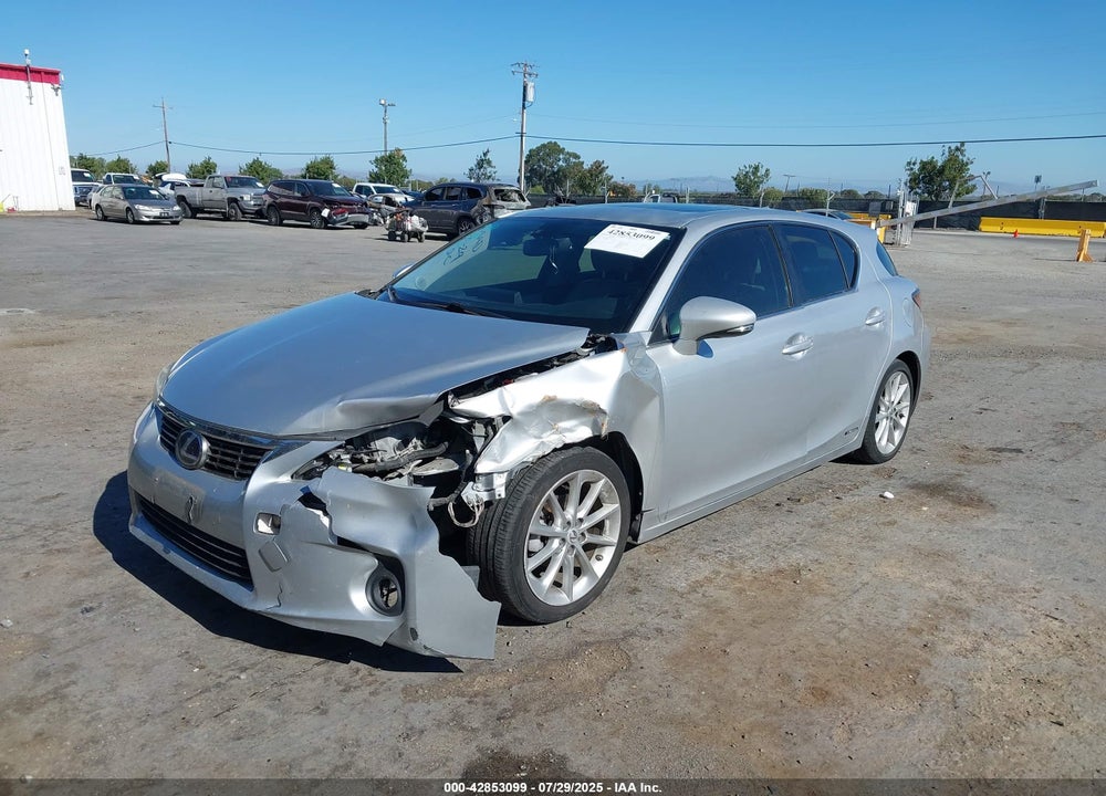 2013 LEXUS CT 200H VIN: JTHKD5BH2D2133218