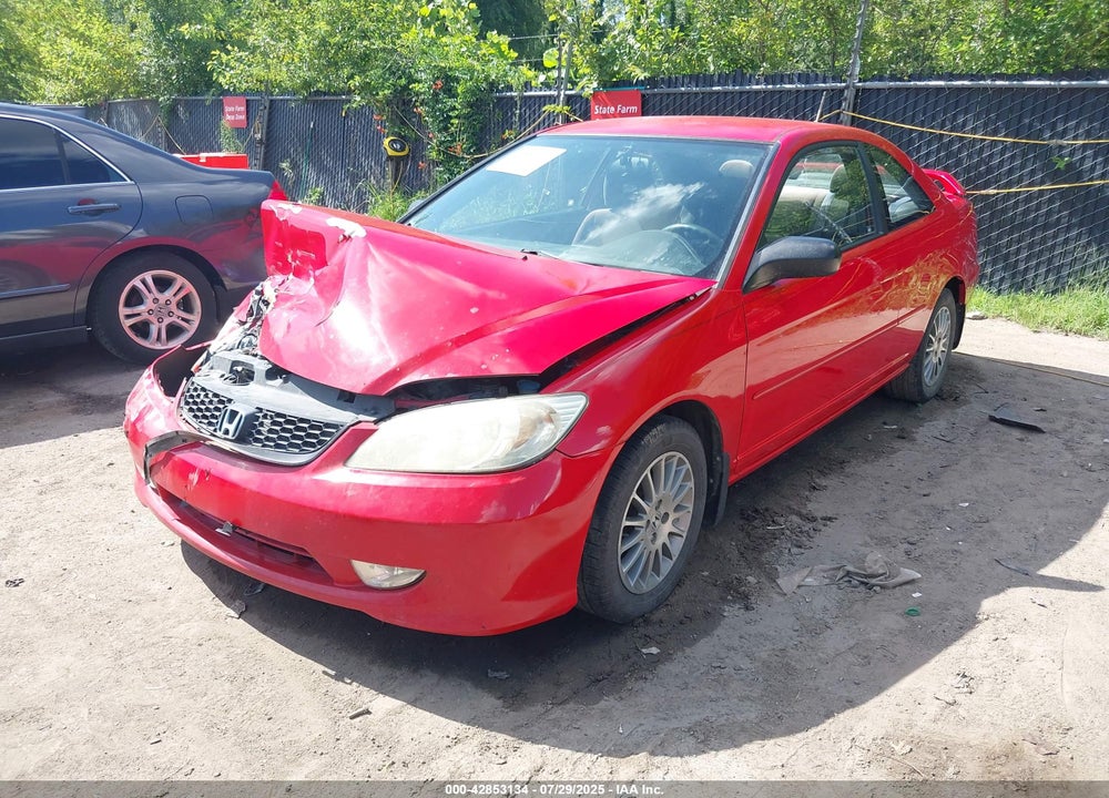 2005 HONDA CIVIC LX VIN: 1HGEM22615L031711