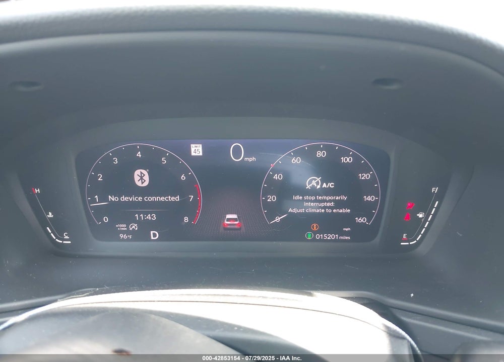 2024 HONDA ACCORD VIN: 1HGCY1F32RA058875